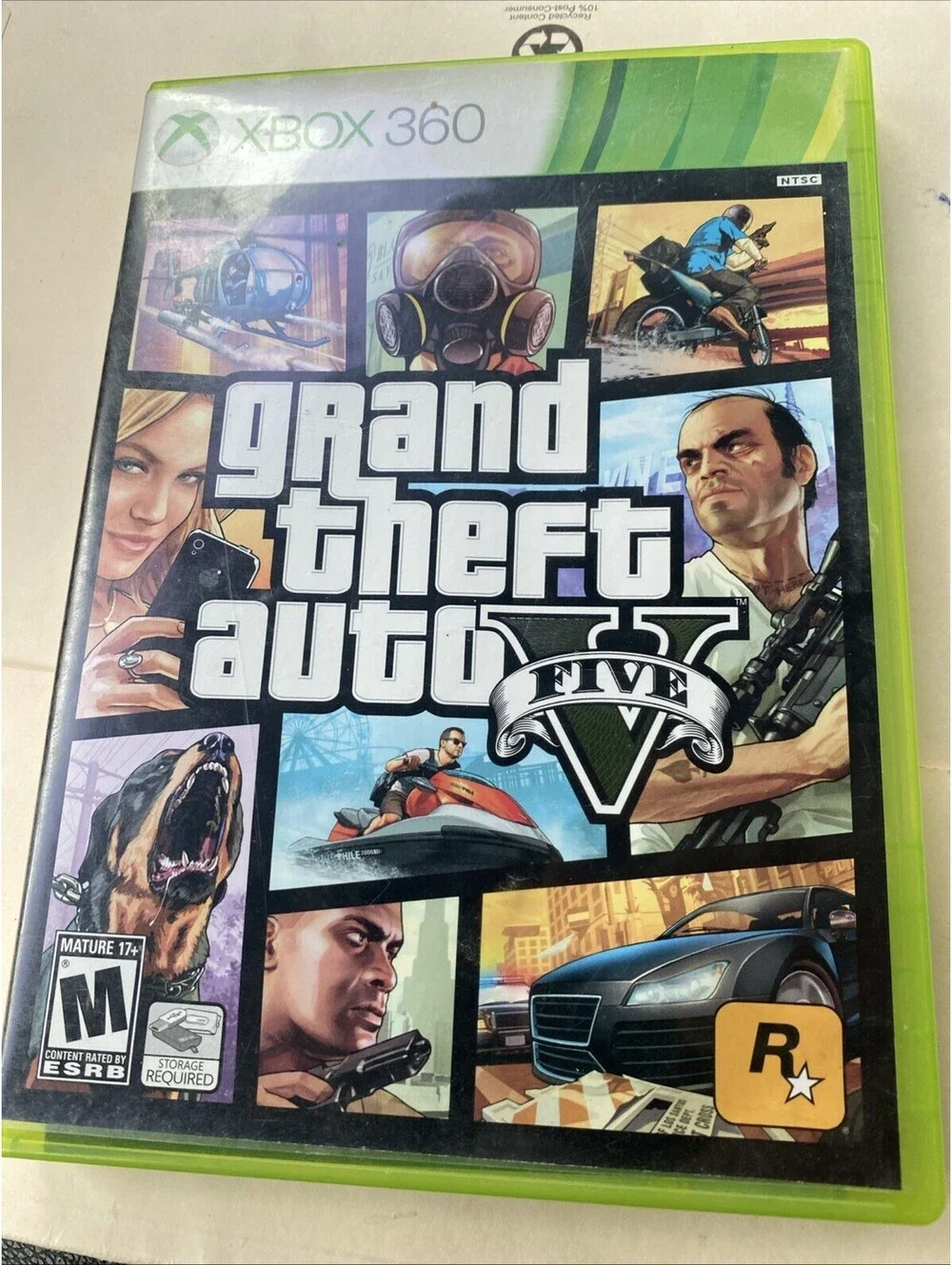 Grand Theft Auto V (GTA 5) – Xbox 360 – PAL – Complete with 2 Discs